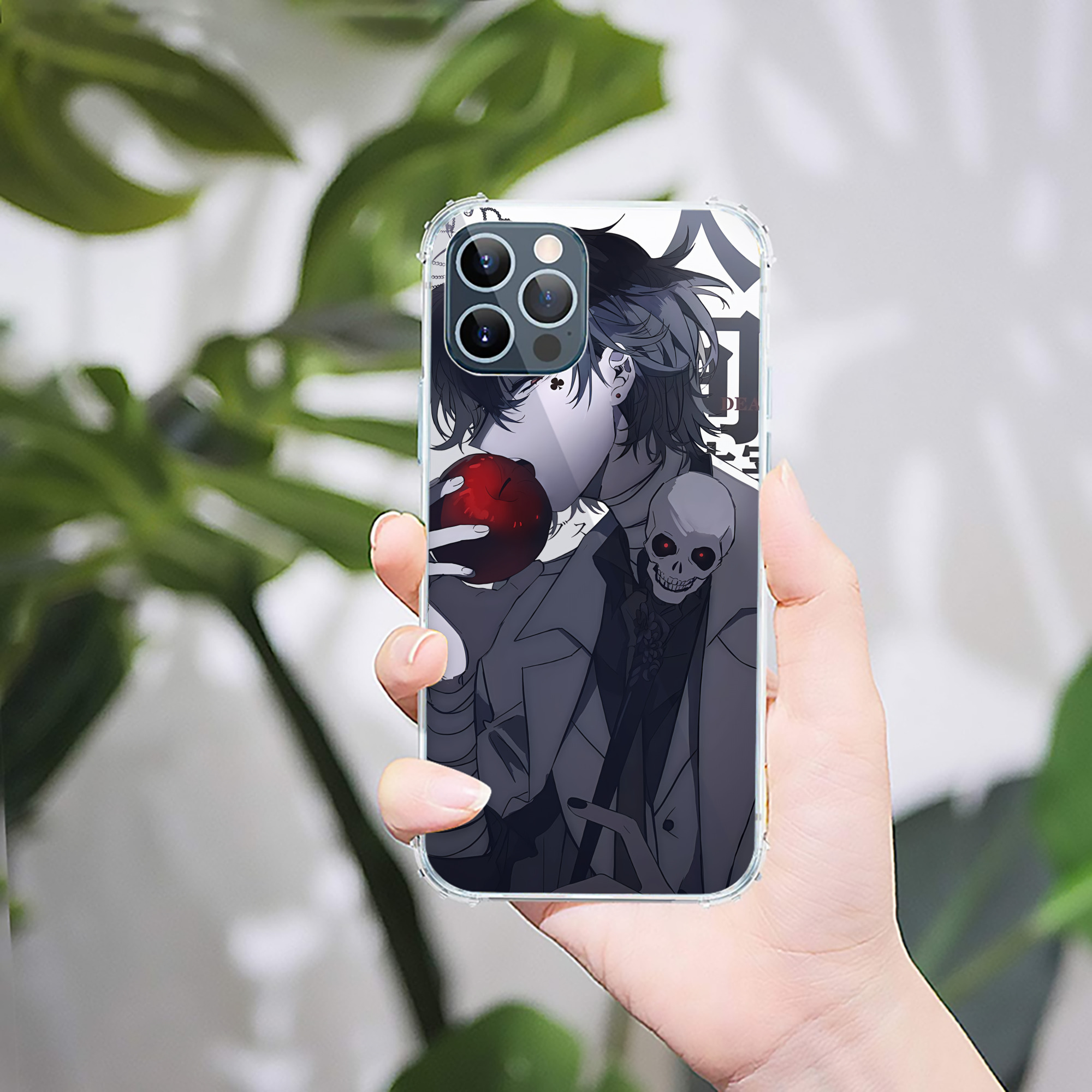 （画像用） 文豪ストレイドッグス Bungo Stray Dogs 【iPhone 12シリーズ対応】透明スマホケース（クリアソフトケース）